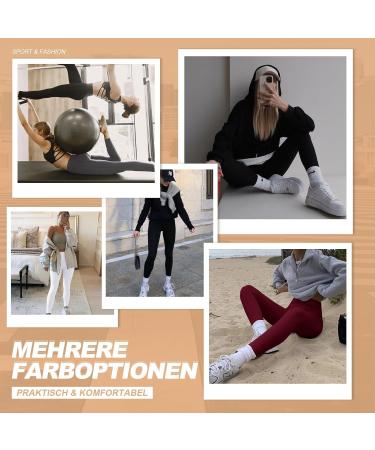 Shop Gayhay High Waist Women's Leggings - Black Sport Leggings with Pockets | Opaque Fitness & Yoga Pants for Gym & Running - Buy Online on SooperMarket.com