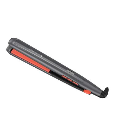 Remington S5500TA 1" Anti-Static Flat Iron with Floating Ceramic Plates and Digital Controls Hair Straightener Grey/Coral
