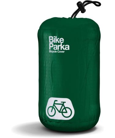 BikeParka STASH Waterproof Bicycle Cover in Forest Green - Buy Online on SooperMarket.com
