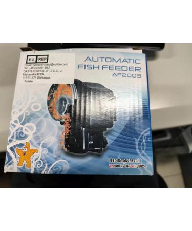 Podazz Aquarium Fish Feeder Vacation Aquarium Automatic Fish Food Dispenser Tank Feeder Timer Auto Feeders for Holiday Vacation Fish Dispenser (AF-2003D) AF-2003D Black - Buy Online on SooperMarket.com