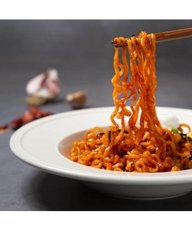 Samyang Buldak Ramen Korean Hot Spicy Chicken Stir-Fried Ramyun Noodles 140g Vmart (Pack of 10) - Buy Online on SooperMarket.com