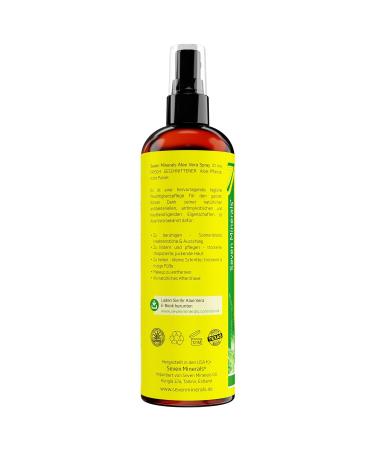 99% Organic Aloe Vera Spray for Skin & Hair - 355 ml | 100% Natural & Pure | No Additives or Thickeners | Fast Absorbing & Residue-Free - Buy Online on SooperMarket.com
