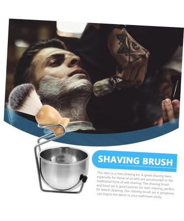 Men s Shaving Kit - Brush Rack Grooming Shaving Bowl & Brush Set for a Perfect Beard Shave - Buy Online on SooperMarket.com