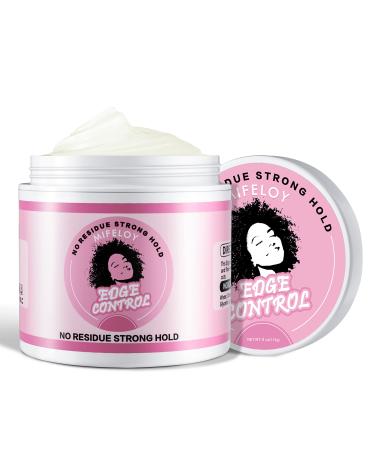 Hair Edge Control Wax 4 oz Hair Pomade Tamer for Smoothing Flyaways Taming Frizz Baby Hair Women Styling Cream Gel Strong Hold Non-greasy Slick Back Hair Glue Long Lasting Bed Head Waxes for Wigs