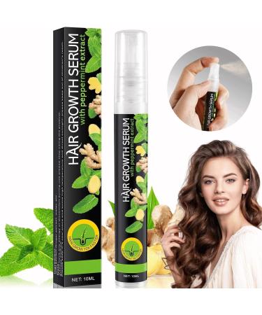Hair Regrowth Spray Hair Growth Serum for Men & Women Anti Hair Loss Spray with Mint and Ginger Hair Rapid Growth Spray Repair Hair Follicles Hair Regrowth Serum for Bald Spots & Thinning Hair - Buy Online on SooperMarket.com