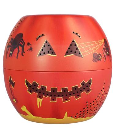 M&S Shortbread Light Up Pumpkin Tin
