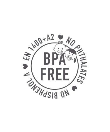 BIBS Couture Baby Pacifier 2-Pack | Made in Denmark | BPA Free Dummy Soother Anatomical Nipple. Silicone Size 2 (6-18 Months) Vanilla/Peach - Buy Online on SooperMarket.com