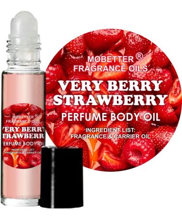 MOBETTER FRAGRANCE OILS Very Berry Strawberry Fragrance Body Oil Perfume