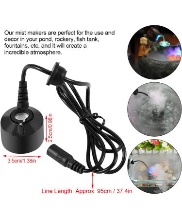 Water Feature Indoor Fog Machine Reptile FoggerMist Maker Mist Machine Aquarium Mister Fogger Water Fountain Pond Fog Machine Air Humidifier Water Fountain Pond Fog Atomizer for Water Fountain Po - Buy Online on SooperMarket.com