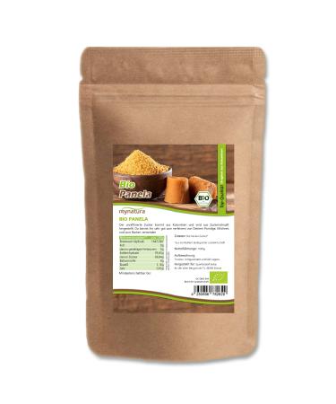 Mynatura Organic Panela I Cane Sugar I Sugar I Sweet I Cooking I Baking I Sweet I Sugar I Vegan I In a Bag (3x 1000g)