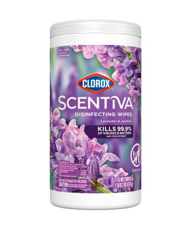 Clorox Scentiva Bleach-Free Disinfecting Wipes Tuscan Lavender & Jasmine