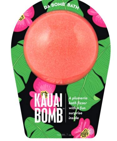 DA BOMB Kauai Bath Bomb  Red  7oz