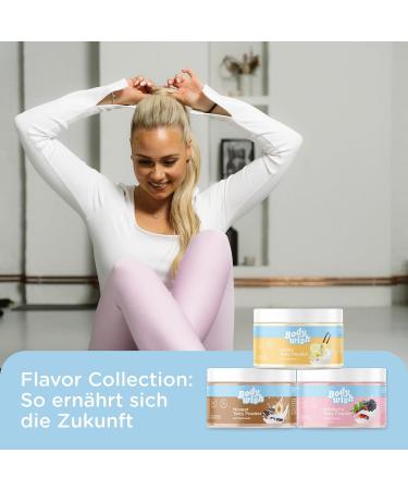 Buy Bodywish Mixed Tasty Powder | Low-Calorie Sugar Substitute | Vanilla Wildberry Nougat | 3x150g | Natural Flavor Enhancer - Buy Online on SooperMarket.com