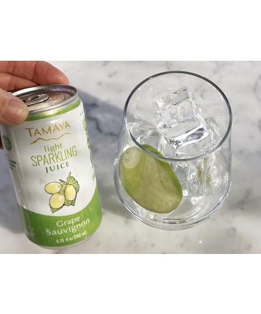 Pamper Your Taste Buds with Tamaya Light Sparkling Grape Juices Mix Discovery Case - 100% Natural NFC Fresh Pressed - No Sugar Added - Pack of 12 Mini Cans (6.75 Fl Oz) - Buy Online on SooperMarket.com