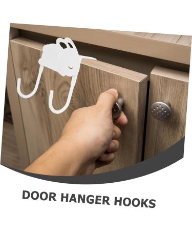 2pcs Cute Rabbit Hook Heavy Duty Clothes Hanger Hanging Towel Over The Door Hooks Drying Rack Sponge - Buy Online on SooperMarket.com