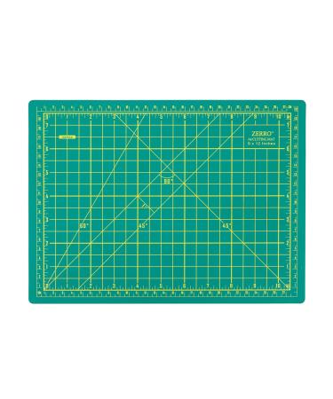 ZERRO Cutting Mat,Self Healing Rotary Mat Professional Double-Sided Thick Non-Slip Mat 12" x 9" for Quilting Sewing Crafts Projects (A4) A4:12x9 inches