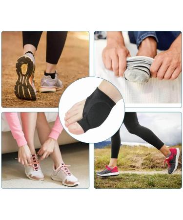 Bunion Corrector Sleeve & Toe Separator Brace Socks for Women - Black (S 35-39yd) | Breathable & Stretchy Design - Buy Online on SooperMarket.com