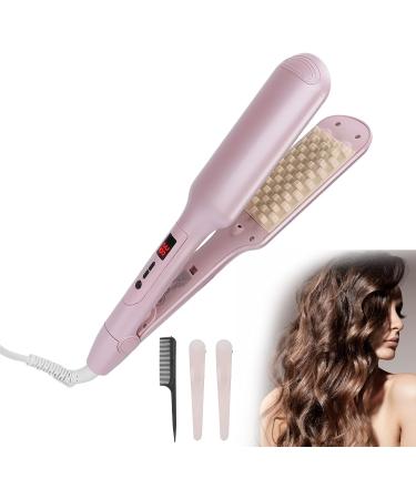 LCD Volumizing Curling Hair Iron with Wide Plates for Fluffy Hair Curler - UK - Buy Online on SooperMarket.com