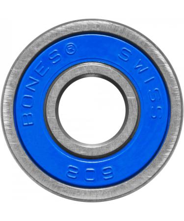 Bones Super Swiss 6 Skateboard Bearings 8 Pack - High Performance Bearings for Smooth Skateboarding - Buy Online on SooperMarket.com