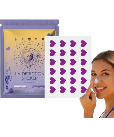 UV Sun Detection Stickers Sunblock Patches | Sunscreen Reminder Stickers Know When to Re-Apply Sunscreen Sun Patch for Sunscreen - Buy Online on SooperMarket.com