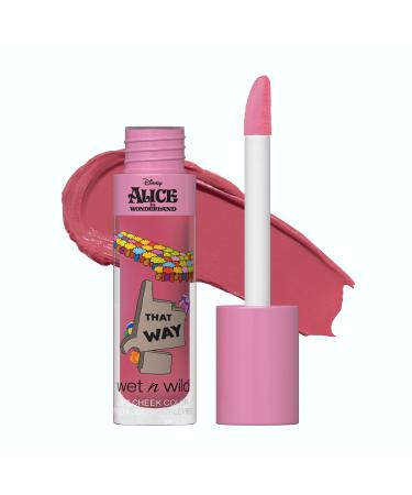 Wet n Wild Alice in Wonderland Lip & Cheek Color Creamy Natural-Looking Flush for Lips and Cheeks Weightless Formula that Seamlessly Blends That Way Shade Liquid Lip & Cheek Color That Way