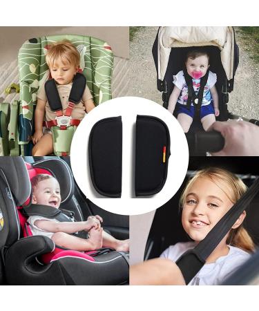 RuishiLinh Soft Baby Child Harness Car Seat Belt Covers - 2 Pairs | Safety Shoulder Pad Protection Cushion for Infant Stroller Pushchair Seatbelt - Buy Online on SooperMarket.com