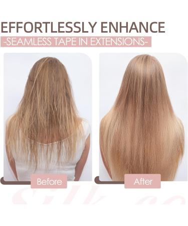 Wire In Hair Extensions One Piece 20inch #1B Natural Black 100% Real Remy Human Hair Natural Invisible - Buy Online on SooperMarket.com