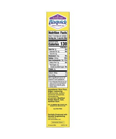 Betty Crocker Bisquick Gluten Free Pancake & Waffle Mix - 16 oz Box, 1 Pound - Buy Online on SooperMarket.com