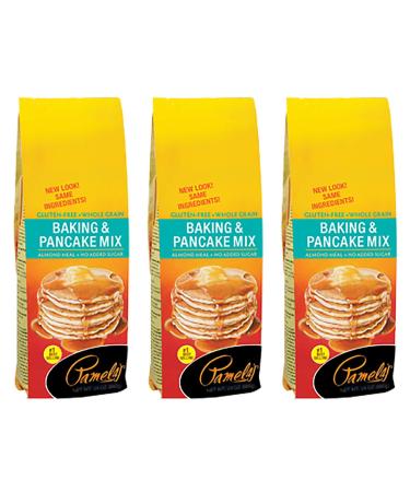 Pamela's Products Gluten and Wheat Free Baking and Pancake Mix - 24 oz- (Pack - 3)
