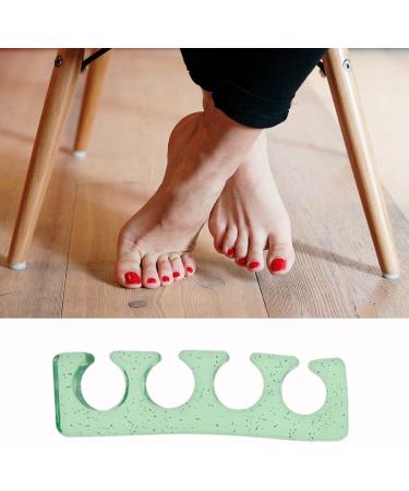 Gel Toe Separator 4PCS for Nail Varnish, Green & Translucent Toe Dividers/Spacers - Nail Art Pedicure Manicure Accessories - Buy Online on SooperMarket.com