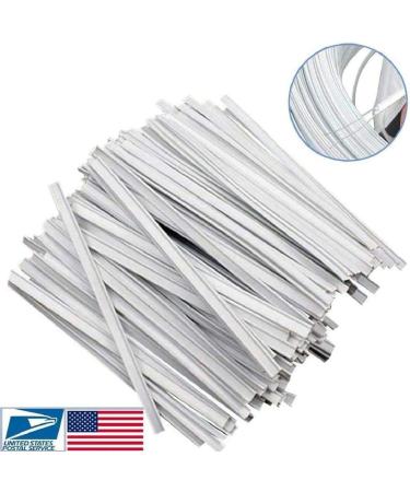 Plastic Strips Nose Wire Double Wire Nose Bridge for Mask 8CM Flat Nose Clips Nose Bridge Bracket DIY Wire for Sewing Crafts (100) - Buy Online on SooperMarket.com