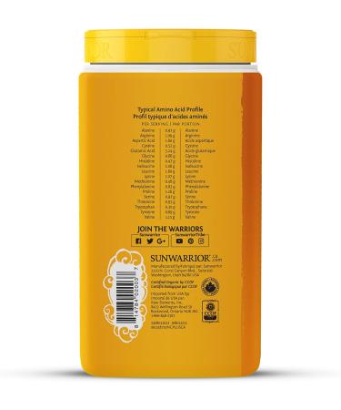 Sunwarrior Classic Plus Protein Natural 750 G 750 gram - Buy Online on SooperMarket.com