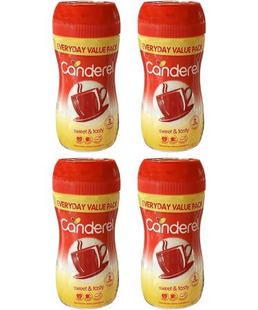 Sweetener Bundle with Canderel Granular Yellow Tub Low Calorie Sweetener 75g x4 (Pack of 4) - Buy Online on SooperMarket.com