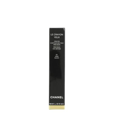 Chanel Le Crayon Yeux 01 Noir Black Eyeliner for Women  0.03 Ounce