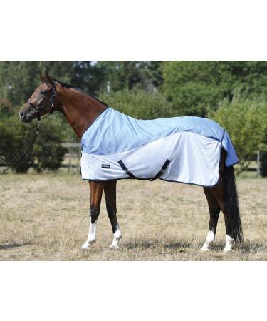 Busse Paddock Blanket RAINFLY - Sky(Navy) 155