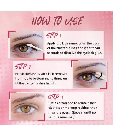 FADLASH Eyelash Glue Remover Cream 5ml & 10ml for Sensitive Skin - Individual Eyelash Extension Cleanser - Buy Online on SooperMarket.com