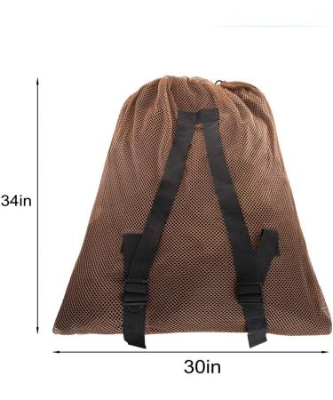 Adjustable Shoulder Strap Mesh Decoy Bag for Hunting - Duck, Goose, Turkey Backpack - Buy Online on SooperMarket.com