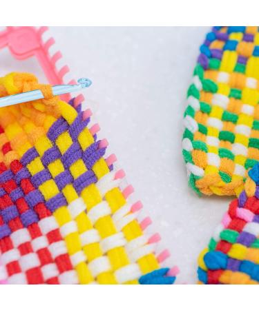 12 Colors Ourtroness Loom Potholder Loops Refill - 192 Pieces for Kids DIY Crafts | Compatible with 7 Inch Weaving Loom - Buy Online on SooperMarket.com