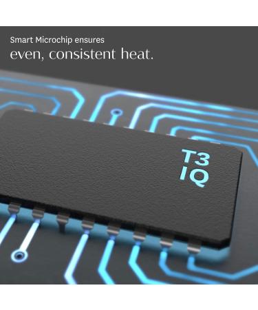 T3 Smooth ID 1 Flat Iron with Touch Interface - Digital Ceramic Flat Iron with Interactive HeatID Technology Graphite - Buy Online on SooperMarket.com