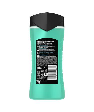 AXE Fine Fragrance Aqua Bergamot Shower Gel - 300ml Premium Body Wash for 12h Long-Lasting Freshness | International Shipping - Buy Online on SooperMarket.com