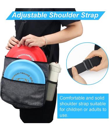 Windspeed Cadet Disc Golf Bag - Waterproof, Portable, 10 Disc Capacity - Pro Starter Bag for Women and Men (Grey) - Buy Online on SooperMarket.com