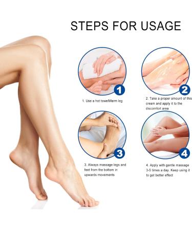 50g Natural Varicose Veins Cream | Leg Circulation & Spider Vein Remover | Cooling Effect | Ointment - Buy Online on SooperMarket.com