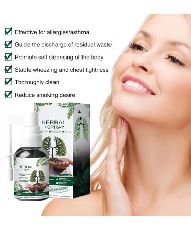 New Trending Medilisk Lung Cleansing Spray Googeer Herbal Lung Cleanse Mist Herbal Lung Cleansing Spray Herbal Spray Cleansing Lung Medilisk Herbal Spray Respinature Spray (5pcs) - Buy Online on SooperMarket.com
