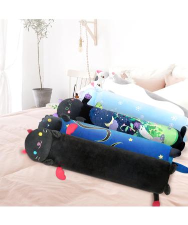 Mewaii 36in Luminous Cat Plush Pillow Black - Soft Stuffed Animal Toy for Kids - Long Squishy Huggable Night Light Kitty - Buy Online on SooperMarket.com
