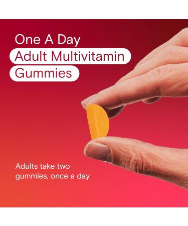 One A Day Adult Multivitamin Gummies - Daily Gummy Multivitamins For Men And Women With Vitamins A B6 B12 C D E Biotin and Zinc Supports Immunity And Bone Health Hair And Nails 60 Gummies - Buy Online on SooperMarket.com