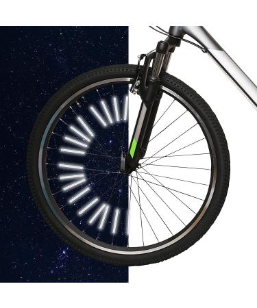 Inheming 48 PCS Bike Spoke Reflectors - Decorative Wheel Wraps for Kids Road & Mountain Bikes - Buy Online on SooperMarket.com