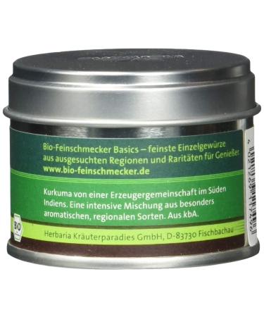 Organic Herbaria Turmeric 25g | Premium Quality for Healthy Living - International Shipping Available - Buy Online on SooperMarket.com