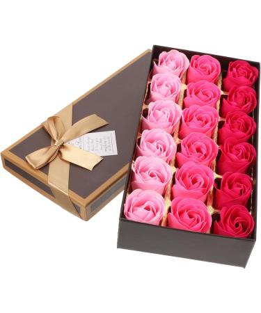 ABOOFAN 3 Boxes Rose Soap Scented Bath Soap Rose Bath Soap Rose Flower Preserved Rose Enchanted Rose Wedding Decorations for Ceremony Faux Roses Simulated Soap Flower Rose Petal Artificial - Buy Online on SooperMarket.com