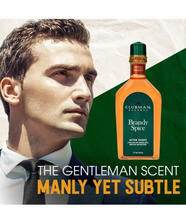 Clubman Reserve Brandy Spice After Shave Lotion 6 oz - Soothing Aftershave for Men - Buy Online on SooperMarket.com