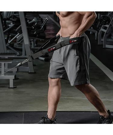Tricep Rope Cable Attachment for Greater Range Of Motion - Dual Length Design - Buy Online on SooperMarket.com